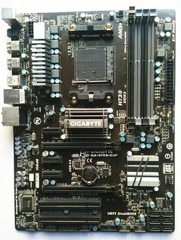 Už Gigabyte GA-970A-D3P Originalus Naudojami Darbastalio Plokštė 970A-D3P AMD 970 Socket AM3 AM3+ DDR3 Parduoti