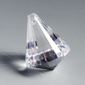 Camal 10vnt 30/40mm Diamond Ball Kristalų Pakabukas Prizmę Lempos Apšvietimo Dalis Kabinti Liustra, Užuolaidų Vestuvių Dekoravimas 
