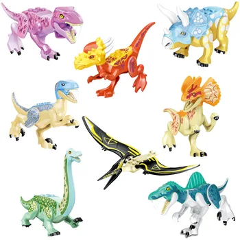 Nustatyti, Pardavimas, Statyba Blokai 77086 Pasaulyje Dinozaurų Tyrannosaurs Rex Skaidrios Modelio Plytų Švietimo Žaislai Vaikams Dovanų