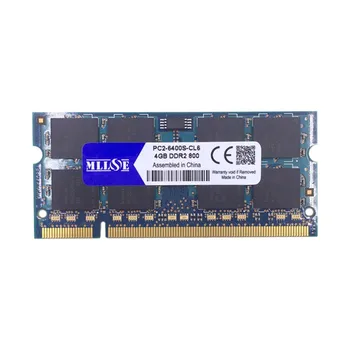 MLLSE ram DDR2 4 gb 8 gb 800 Mhz PC2-6400 sdram, nešiojamas, memoria ram ddr2 4gb 800Mhz pc2-6400s sąsiuvinis, 4g 4gb ddr2 atminties