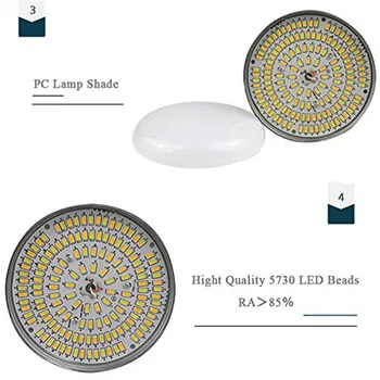 LED Profesionalios fotografijos lempa 95W Kolonėlė nuotolinio valdymo pultu trijų spalvų filmavimo šviesa 3000K-6500K E27 lemputės, lempos