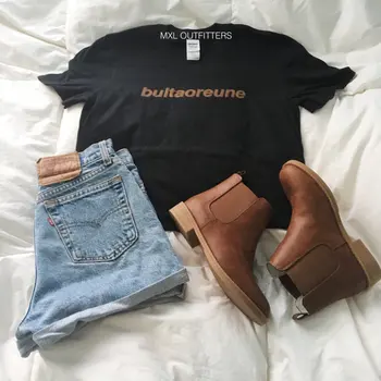 OKOUFEN KPOP 2019 Mados Tumblr Bultaoreune T-Shirt Populiarus unisex Streetwear HIP-HOP moterų, vyrų marškinėliai hipster tees viršūnės