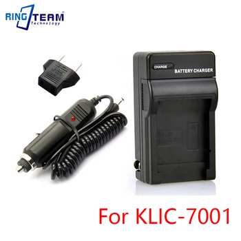 Baterijos Kroviklį ir DC Automobilinis Adapteris, skirtas Kodak, Baterija KLIC-7001 K7001 Tinka EasyShare M1063 M1073 YRA M320 M340 M341 M753 M763 M853