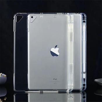 IPad 4 Oro Case for iPad oro 2020 Atveju 10.9 Colio (4-osios Kartos ) Silikoninis dangtelis su Pieštukas Turėtojas funda iPad 