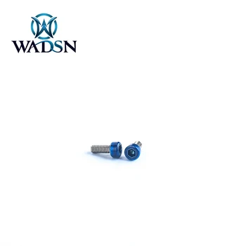 WADSN Taktinis PEQ Mini DBAL-A2 Mėlyna Varžtai 10vnt Medžioklės Šautuvas dbal a2 Varžtas Lazerio Žvilgsnio Priedai