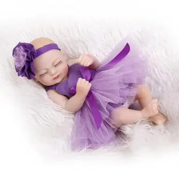 Bebe atgimsta silikono Baby girl Lėlės minkšto Silikono Boneca Atgimsta Brinquedos Bonecas vaikų dienos dovanos, žaislai lova priedai
