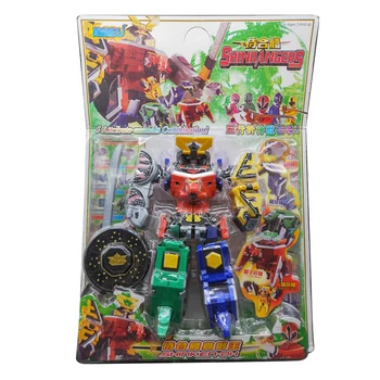 5 1 Surinkti Transformacijos DX Rangers Robotas Megazords Berniukas Žaislų Kolekcijos Samurajus Sentai Shinkenger Veiksmų Pav.