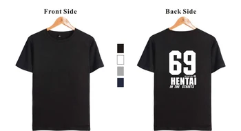 Hentai Mados Spausdinti marškinėliai Moterims/Vyrams Vasaros trumpomis Rankovėmis Tshirts 2020 Karšto Pardavimo Atsitiktinis Streetwear T shirts