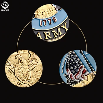 5VNT JAV Kariuomenės karinio jūrų Laivyno Departamento Marine Corps Aukso Iššūkis Monetos Medallion Žetono