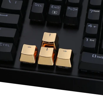 Atskiros klaviatūros skaidrus pagrindiniai bžūp Metalo klaviatūros dangtelis Mygtukas dangtelis Skaidrus krypties klavišą bžūp Mechaninė pagrindiniai bžūp WASD