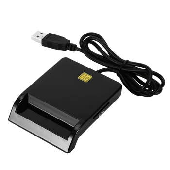 Grwibeou USB SIM Smart Card Reader Banko Kortele IC/ID EMV SD TF MMC Cardreaders USB-CCID ISO 7816 