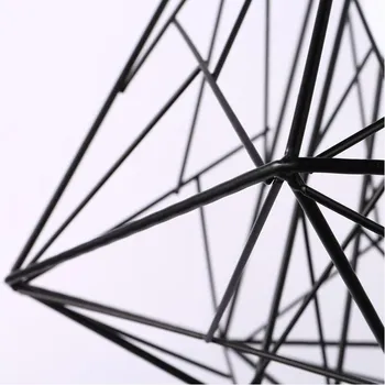Juodasis Geležies Vielos narvo sieniniai šviestuvai, lempos lizdavietes metalo narvas 110-240v Valgomasis loft namų apšvietimo pakabos wireflow šviesos
