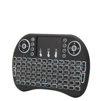 2021 Naujas Produktas, NAUJA Mini 2.4 G 3 Spalvos Apšvietimu Wireless Touchpad Klaviatūra Oro Pelės PC Trinkelėmis Android TV Box/X360/PS345