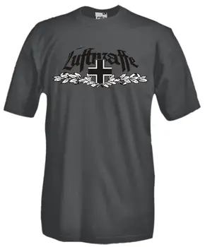 T-Shirt 2019 Prekės Spausdinimo Mados T-Marškinėliai Vyrams, Drabužiai Maglietta Karinės A28 Luftwaffe Aviazione Militare Tedesca Ww2 Marškinėliai