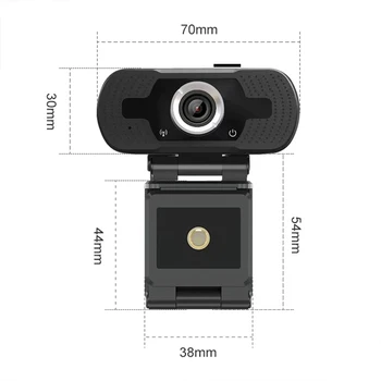 HD Kameros Automatinis Fokusavimas 1080P Skaitmeninė Web Kamera, integruotas Mikrofonas Dvigubas Mikrofonas Smart USB Pro Stream 