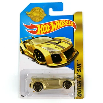 Karšto Ratų Automobilius GREITAI GASSIN Golden Edition Metalo, lieto Imitavimo Modelį 1/64 Automobilių Žaislai