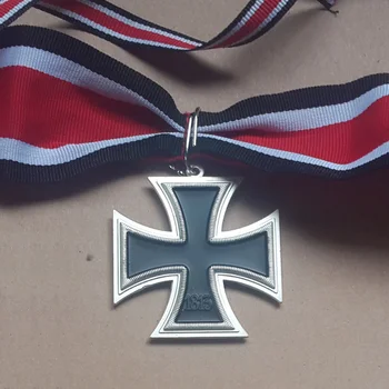 XDM0078 Riterio Kryžius Geležinis Kryžius su logotipu,kaklo juostelės+ Sidabro Ąžuolo lapų Aukščiausią Apdovanojimą už Vokietijos Kariai