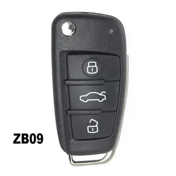 ZB09 Universalus KEYDIY KD Smart Klavišą Flip tolimas KD-X2 KD Automobilio Raktas Nuotolinio Pakeitimo Tilptų Daugiau nei 2000 Modelių ZB09