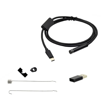 USB Gyvatė Tikrinimo Kamera IP67 atsparus Vandeniui USB C Borescope Tipas-C taikymo Sritis Fotoaparatas 