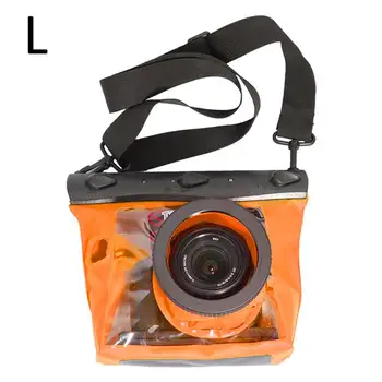 Kamera Atveju GQ-518L Vandeniui atsparus Dėklas Nardymo Vandeniui Sausas Krepšys HD PVC SLR Fotoaparatas 