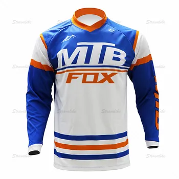 2020 MTB FOX off-road kalnų dviratis jersey motociklo ilgomis rankovėmis jersey Camiseta de ciclismo kalno į pakalnę jersey MX marškinėliai