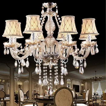 Liustra apšvietimo Šiuolaikinės abajur patalpų namuose apšvietimas lamparas colgantes de cristal Kichen liustra apšvietimo, miegamojo