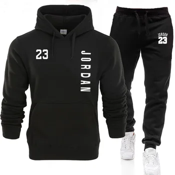 Karšto parduoti vyrų rinkiniai Prekės hoodies Sportiniai kostiumai rinkiniai vyrams hoodies + Kelnės rinkiniai sportiniai kostiumai vyrams Hoodies