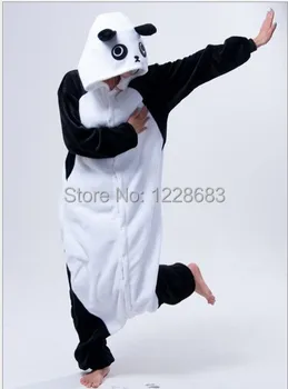 Naujas Suaugusiųjų Gyvūnų Pižama Rilakkuma kigurumi Panda Pižama Sleepsuit Onesie Sleepwear Unisex Cosplay