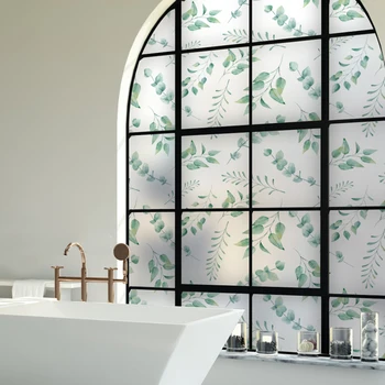 Lipnios plėvelės statinės stiklo, langų plėvelė apdailos linijos modelis virtuvės, miegamojo namų puošybai BLT3070