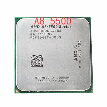 AMD A8-5500 A8 5500 k AD5500OKA44HJ Trejybės socket FM2 3.2 GHz 65W quad core CPU
