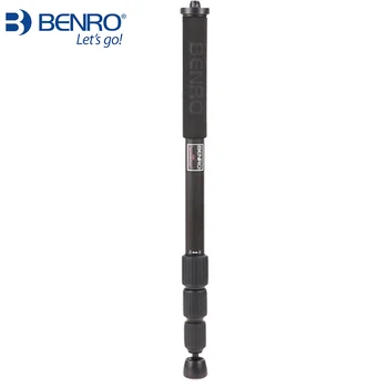 BENRO C28T lengvas ir lankstus nešiojamasis 4 kneets profesinės anglies pluošto monopodzie