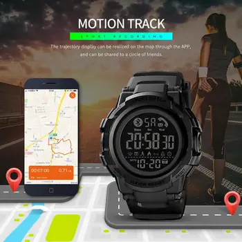 2019 SKMEI Mados Smart Watch Vyrų Bluetooth Riešo Smartwatch Mens Skambinimo APP Pranešimą Priminimas Reloj Inteligente Už 